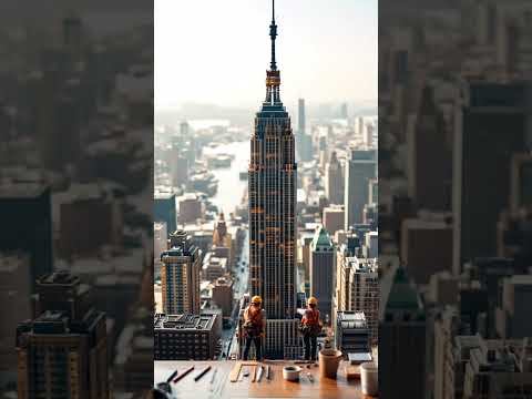 New York&#039;s Skyline... But Miniature? 🏙️ Ultra-Realistic AI Reveal!
