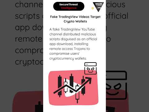 Fake TradingView Videos Target Crypto Wallets