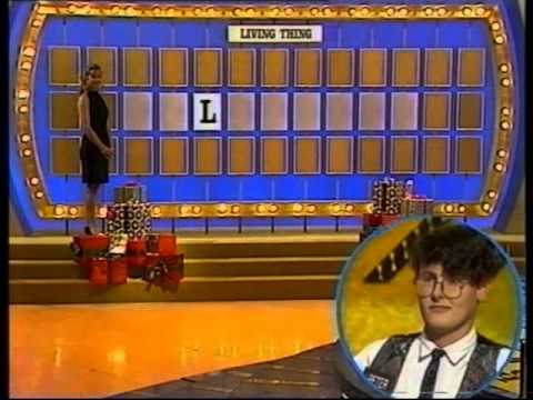 Peter Lewis on Wheel Of Fortune NZ, c1991