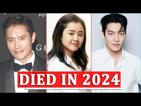 Top K-Drama Actors Who Died In 2024 ! Korean Celebrities Deaths